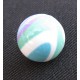 Bouton demi boule multicolore 13mm