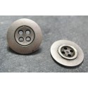 Bouton bretelle argent 15mm 