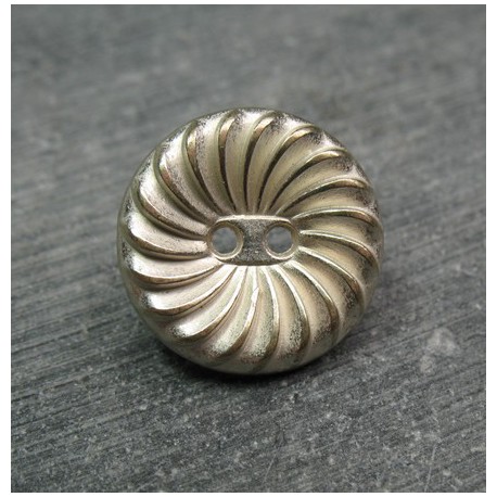 Bouton hélice turbo doré 18mm