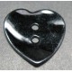 Nacre coeur noir 20mm