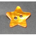 Nacre étoile orange 20 mm