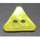 Nacre triangle jaune 15mm 