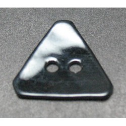 Bouton nacre triangle noire 15mm