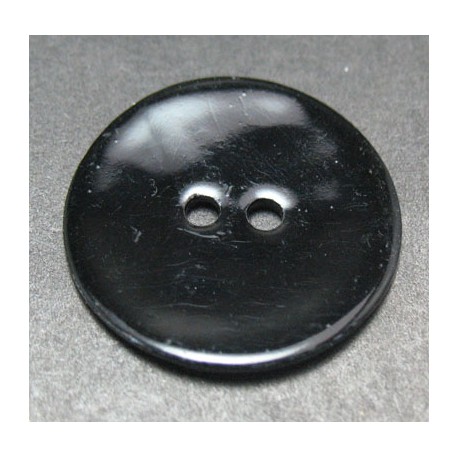 Bouton nacre noir 21mm