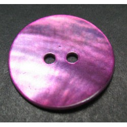 Bouton nacre lilas 21mm