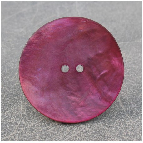 Bouton nacre lilas 38mm