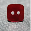 Nacre carré rouge 13 mm