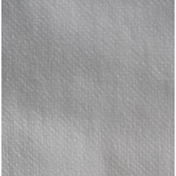 Toile thermocollante blanche