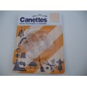 Canettes plastique pour machine à coudre