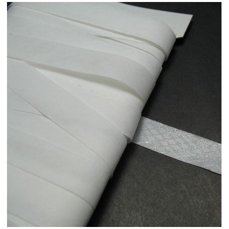 Ourlet thermocollant polyamide, blanc