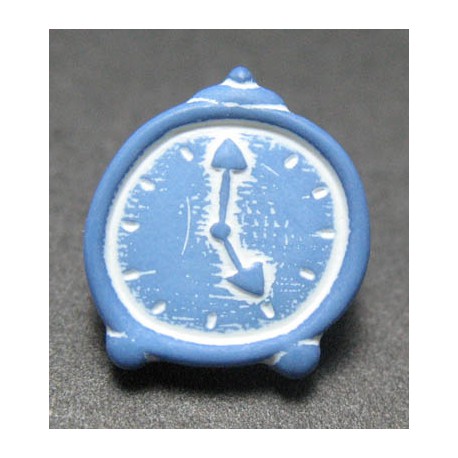 Bouton reveil bleu 12mm