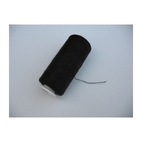 Bobine fil noire 500 m Polyester