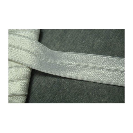 Elastique bordeur 20 mm blanc