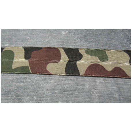 Elastique bordeur camouflage 10 mm