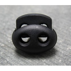 Bloqueur noir double 16 mm 