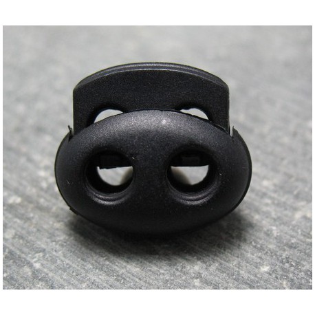 Bloqueur noir double 16 mm 