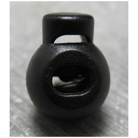 Bloqueur boule noir 13 mm b66