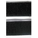 Velcro scratch autocollant noir