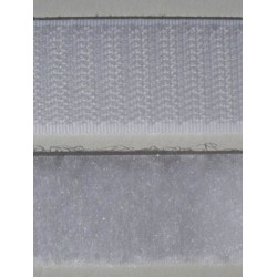 Velcro blanc à coudre 25 mm