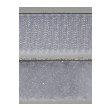 Velcro blanc à coudre 25 mm