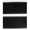 Velcro noir à coudre 25 mm
