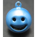 Grelot smile bleu 15 mm