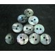 Lot 10 boutons nacre 12 mm