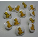 Lot 12 dinosaures 15 mm