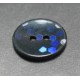 Bouton hologramme noir violet bleu 18mm