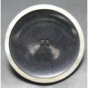 Bouton noir cercle nacré 45 mm b65
