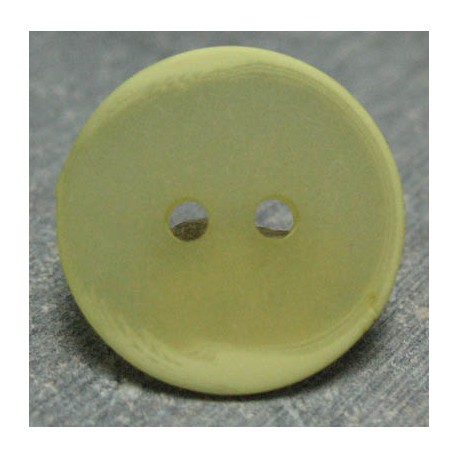 Bouton glace jaune 18mm