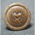 Bouton imitation bois 18 mm b66