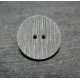 Bouton strie vert de gris 22mm 