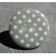 Bouton pois11 vert de gris 23mm