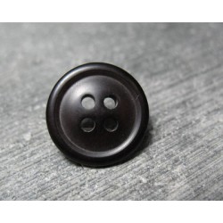 Bouton noir 15 mm b72