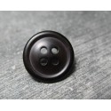 Bouton noir 15mm