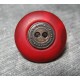 Bouton pneu rouge orange 23mm