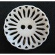 Bouton os ciselé découpé 22 mm
