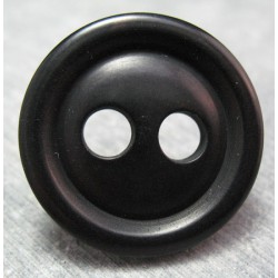 Bouton corozo noir 31mm 