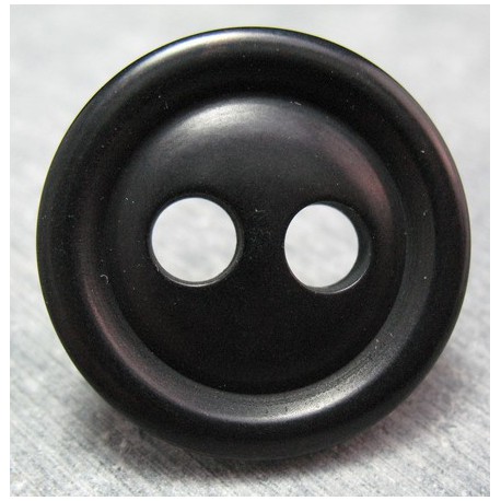 Bouton corozo noir 31 mm b50