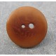 Bouton corozo grand petit trou caramel 30mm