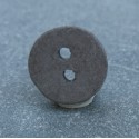 Bouton céramique gris 13 mm b14