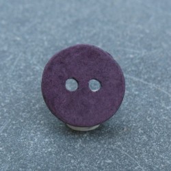 Bouton céramique violet 13mm