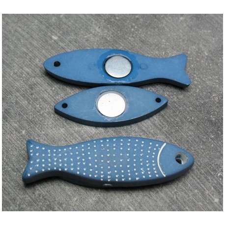 Bouton aimant poisson 53mm