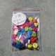 Lot 60 Boutons 6 mm