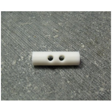 Bouton buchette blanche 15 mm