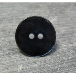 Bouton nacre noir 18mm