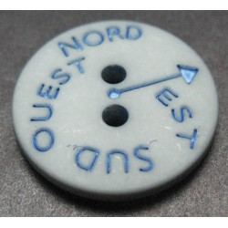Bouton NSEO gris 18 mm b61