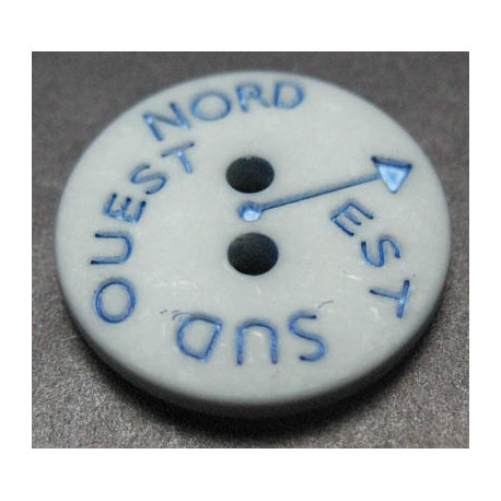 Bouton NSEO gris 18mm