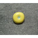 Bouton oeil jaune bleu 12mm